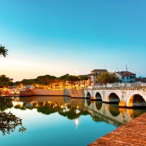 historical-roman-tiberius-bridge-marecchia-river-during-sunset-rimini-italy